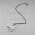Vintage Sterling Silver Pendant with Rain and Cloud Design 13.5g with Necklace
